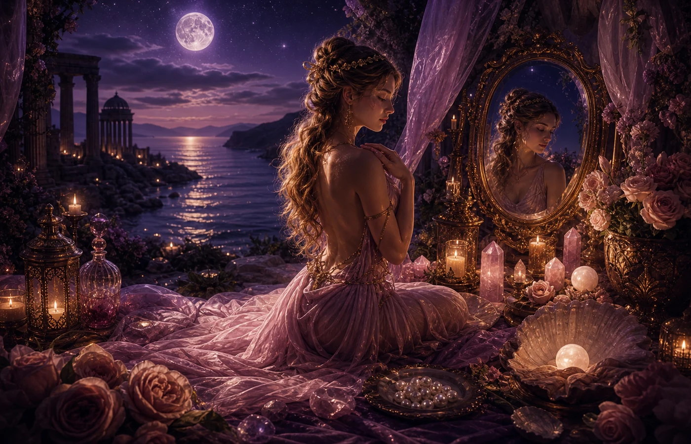 Aphrodite: déesse de l'amour, de la beauté et du désir vivant