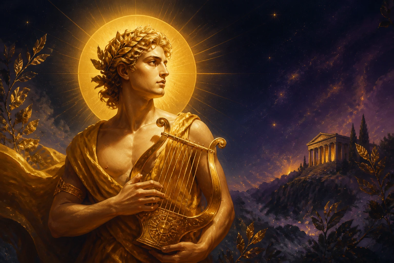 Apollon : oracle, musique et lumière dans la mythologie grecque