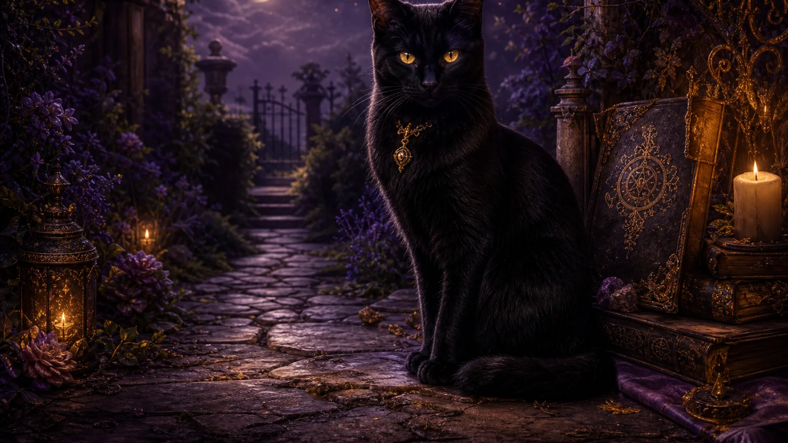 Chat noir: signification spirituelle, protection et message intuitif