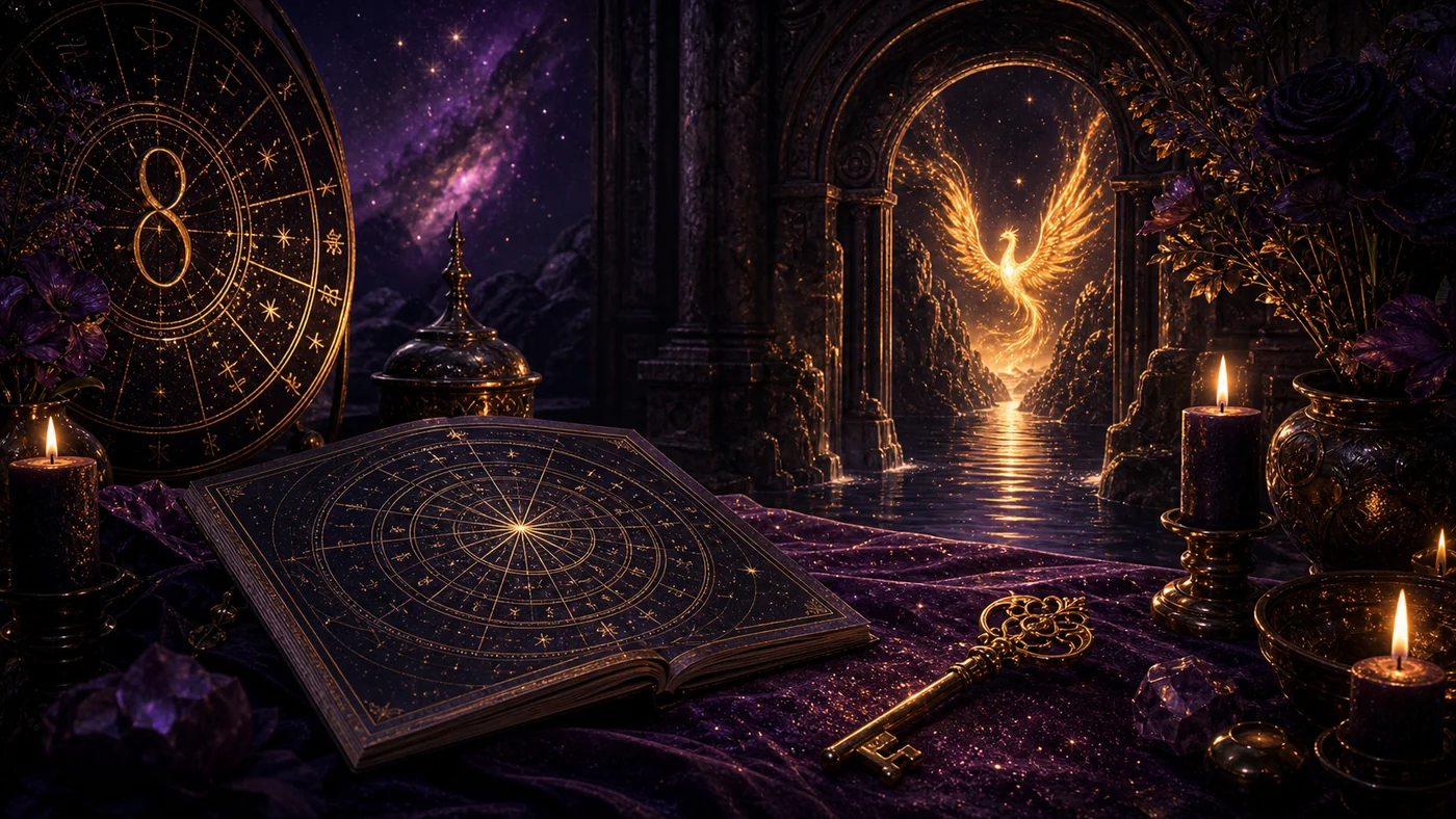 Eighth house in astrology: spiritual transformation, shadow and rebirth
