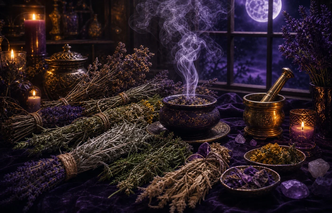 Fumigation Plants: Uses, Meanings, and Precautions for Spiritual Cleansing