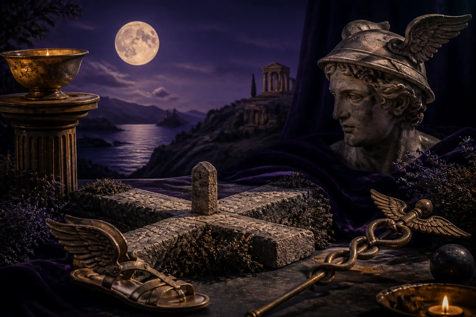 Hermes: the Greek god of messages, thresholds, and paths