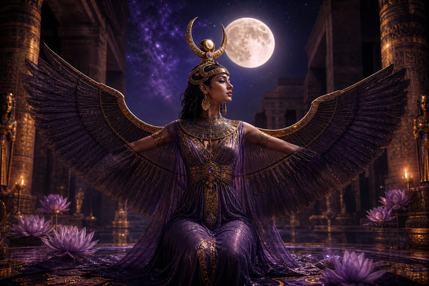 Isis : mythes, magie, protection et renaissance spirituelle