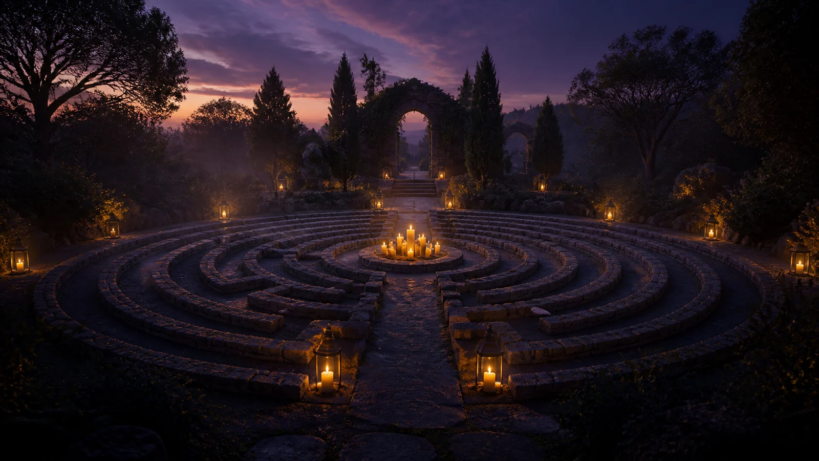Le labyrinthe spirituel : marcher pour retrouver son chemin intérieur
