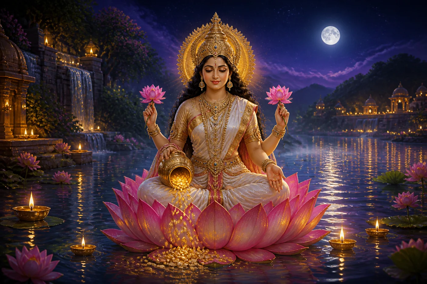 Lakshmi : abondance, beauté, gratitude et équilibre