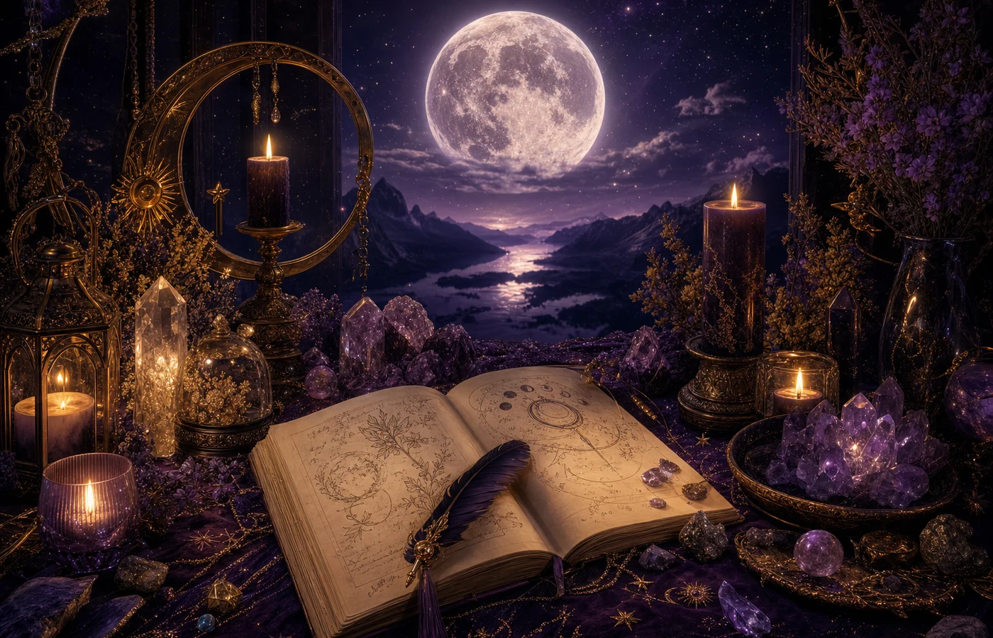 Manifestation et pleine lune: rituel, intentions et erreurs à éviter