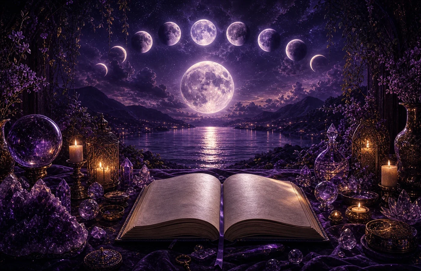 The Moon: Spiritual Meaning, Lunar Phases, and Influence on Personal Cycles