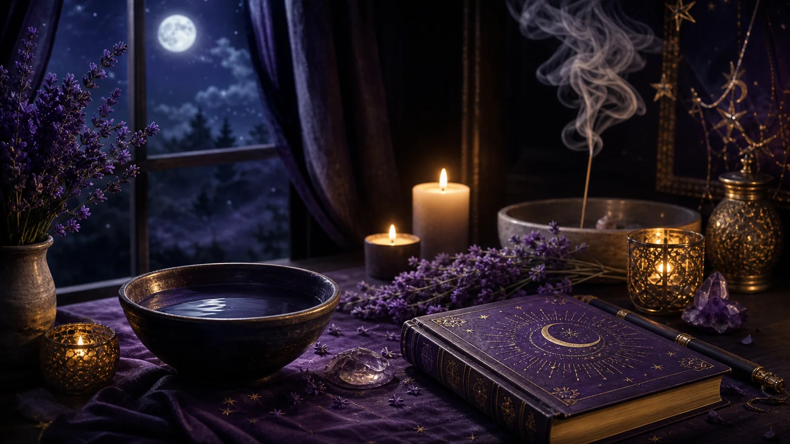 Rituel du soir pour apaiser l'esprit: méthode douce avant de dormir