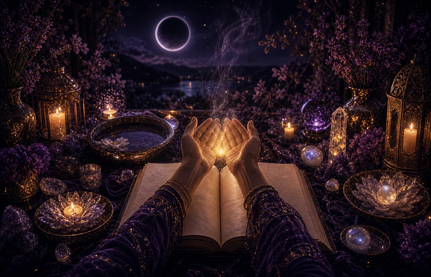 Rituel de nouvelle lune: poser une intention claire sans se disperser