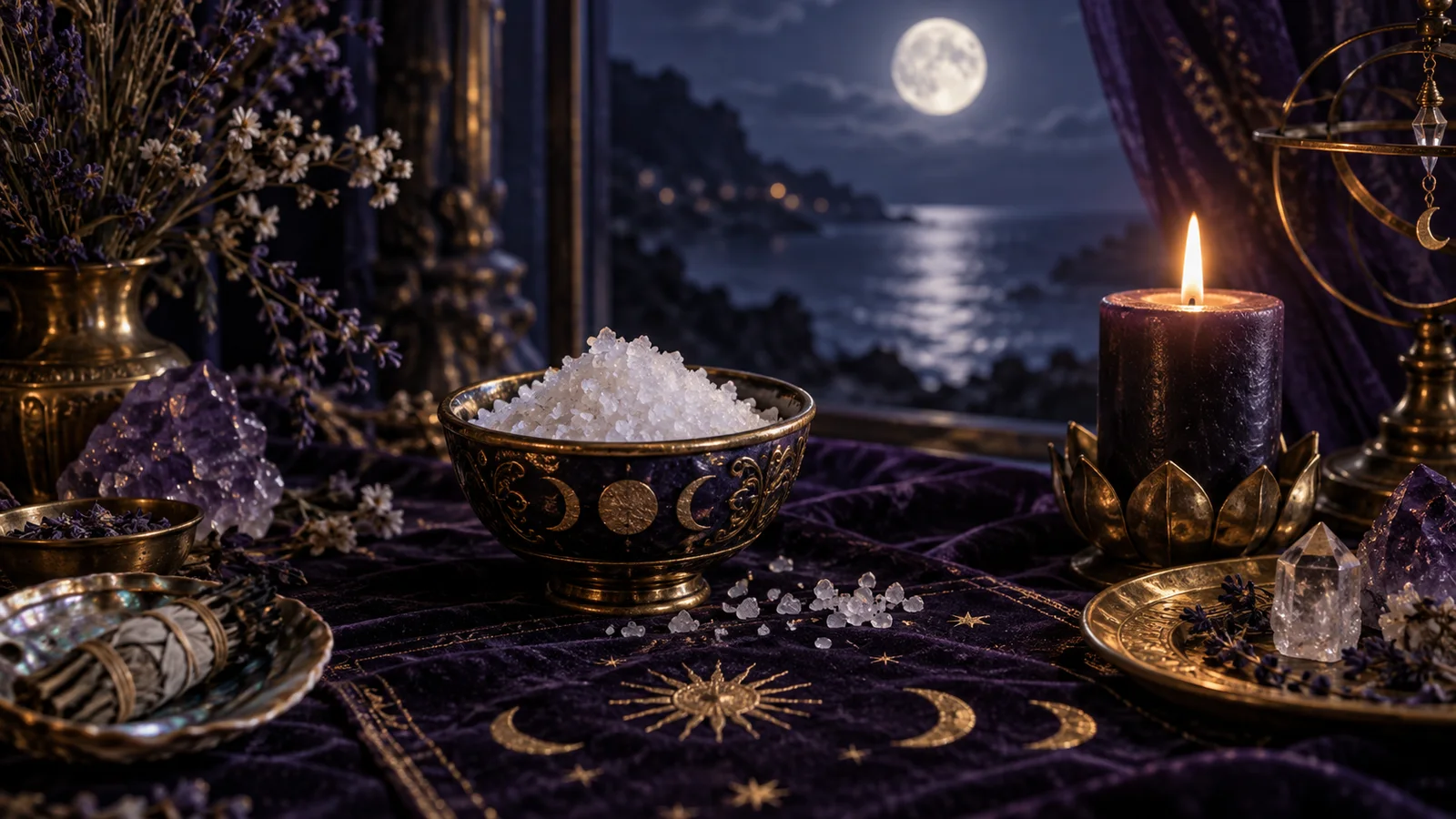Sel rituel : protection, purification et usages symboliques