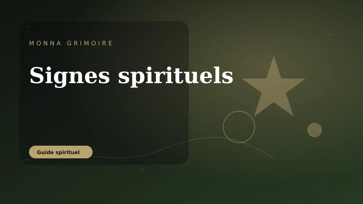 Signes spirituels: comment les reconnaître, les interpréter et garder son discernement