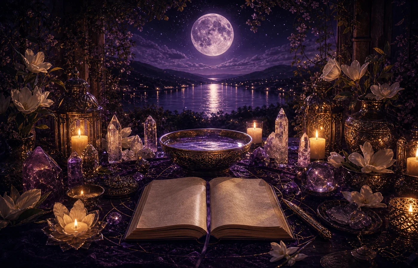 Simple Full Moon Ritual: Cleanse, Write, and Release Without Getting Scattered