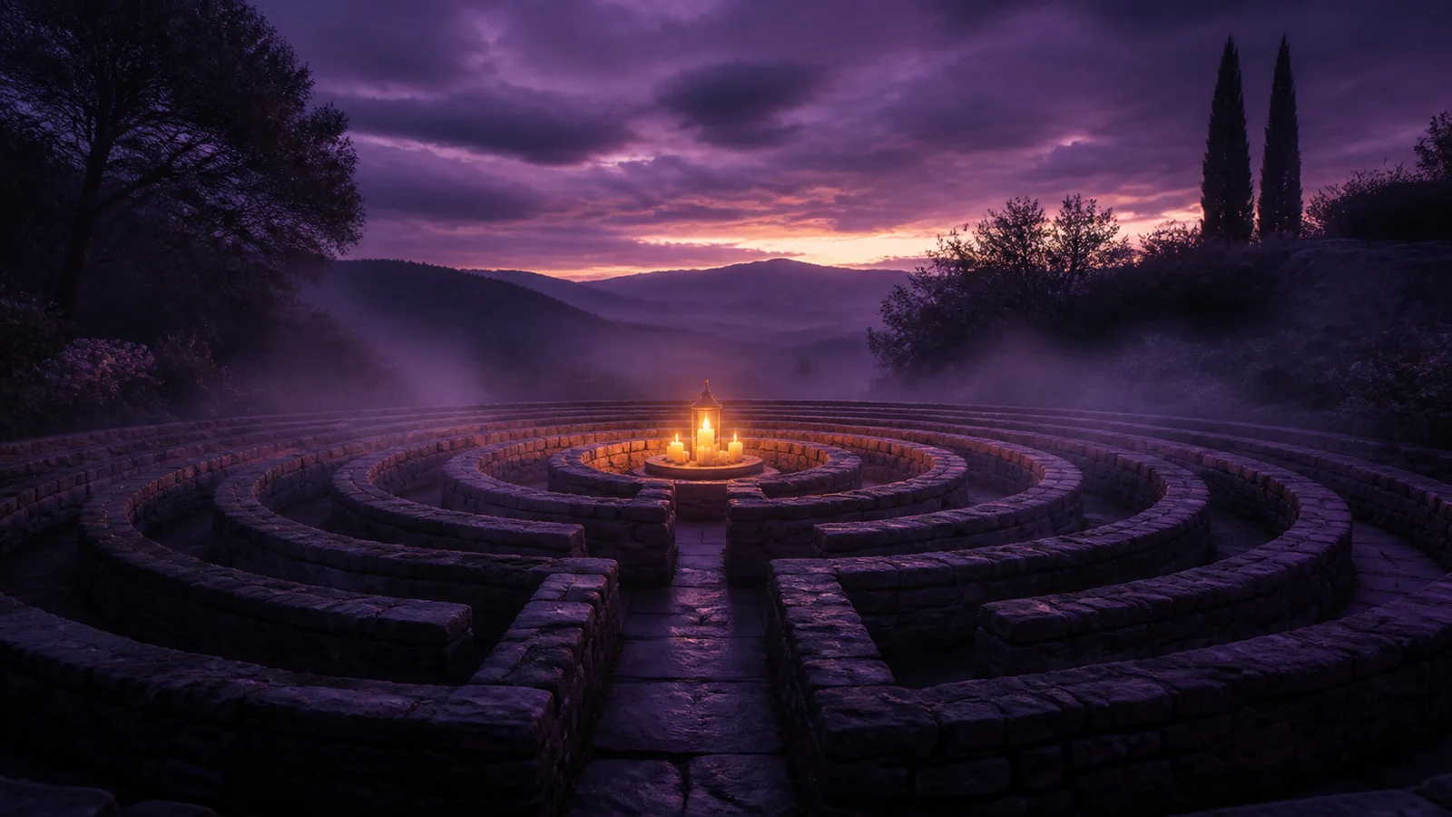 The spiritual labyrinth: walking to find your inner path