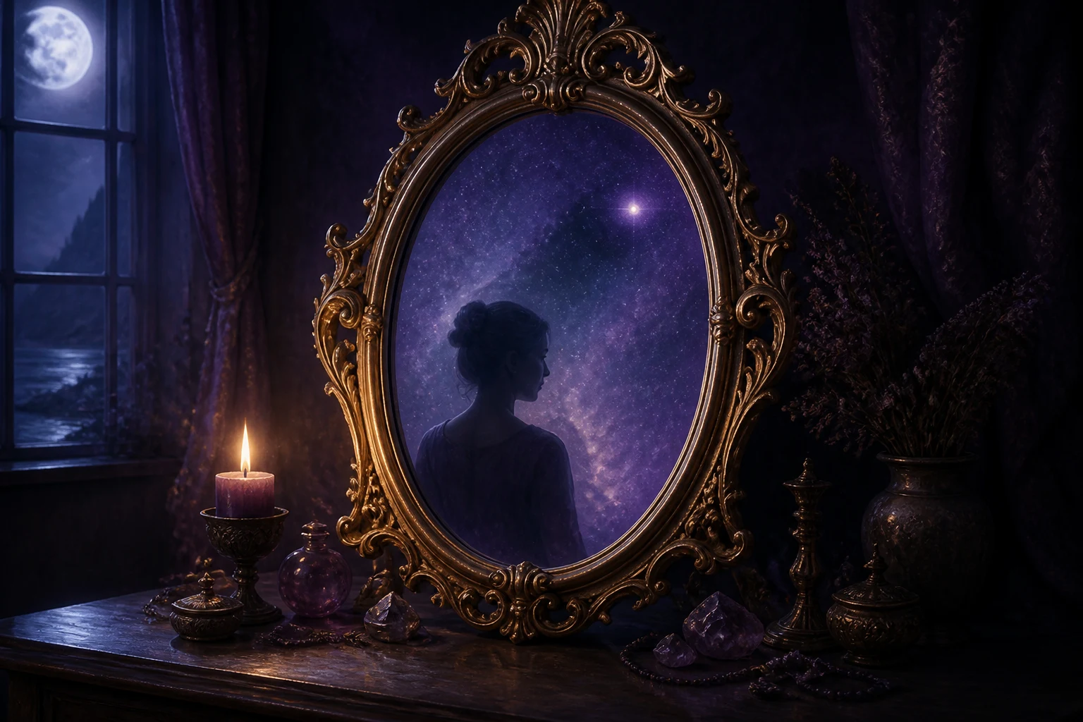 The spiritual mirror: symbolism, introspection, and a clarity ritual